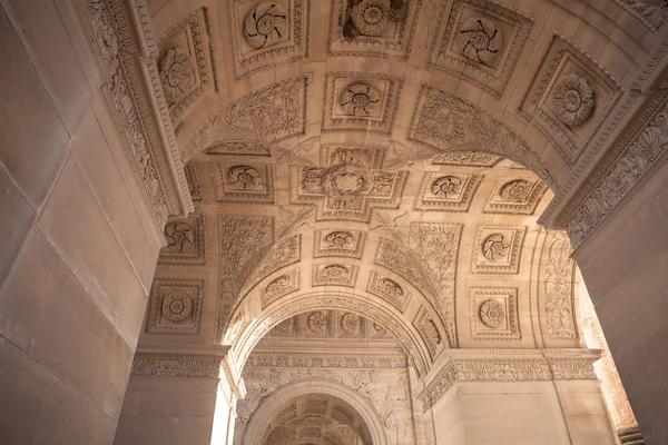 Salas de exposiciones del Louvre — Foto de Stock