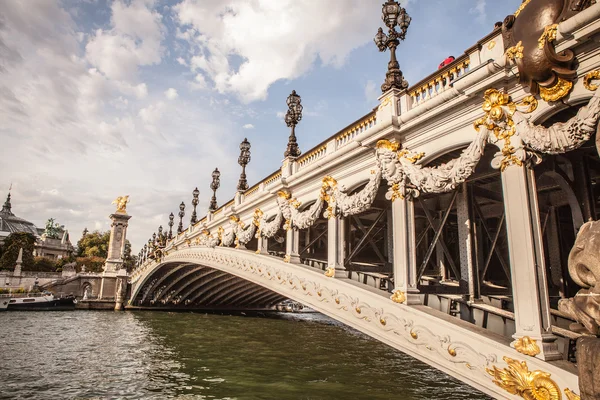 Ponte Alexandre III a Parigi — Foto Stock