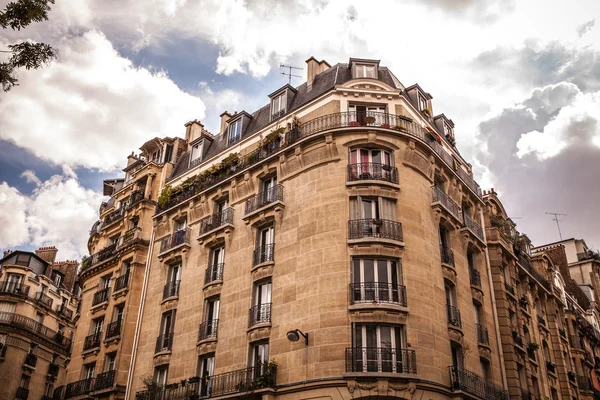 Old French traditional architecture — Stock Photo, Image