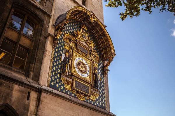 시계탑 (투어 드 라모 horloge), 파리 — 스톡 사진