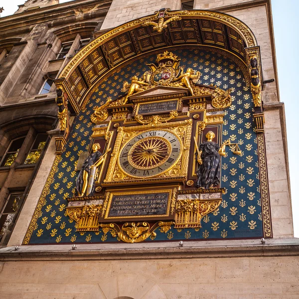 Torre del reloj (Tour de l 'Horloge), París —  Fotos de Stock