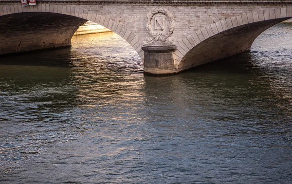 Most Pont au zmiany w Paryżu — Zdjęcie stockowe