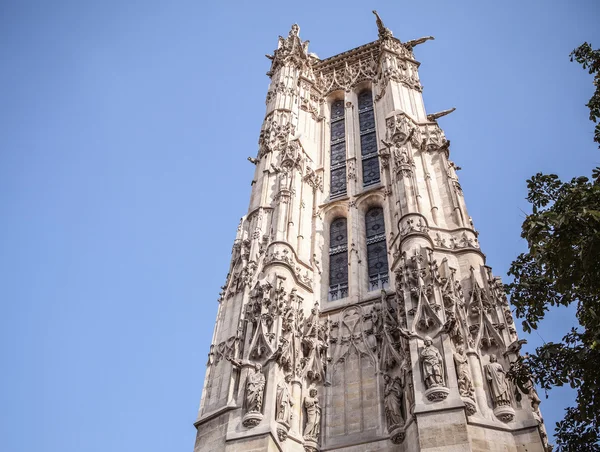 Saint-Jacques Tower in Paris — Stock Photo, Image