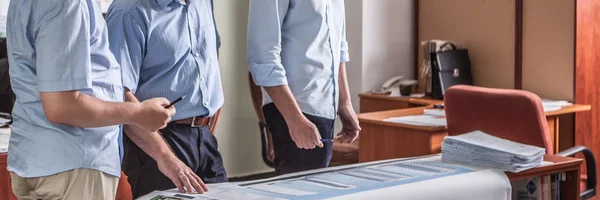 Group of business people at work — Stock Photo, Image