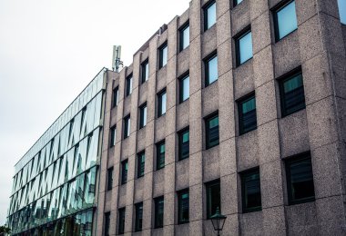 Modern şehir mimarisi Lahey'deki