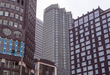 Modern şehir mimarisi Lahey'deki