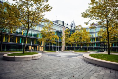 Modern şehir mimarisi Lahey'deki