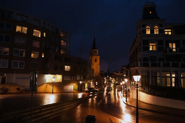 Lahey geceleri sokak — Stok fotoğraf
