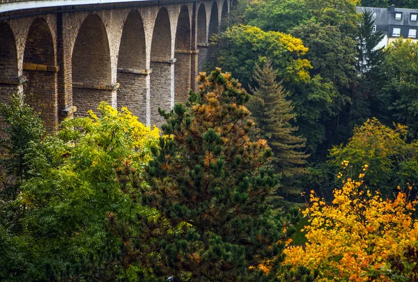 Puente Passerelle o Viaducto de Luxemburgo — Foto de Stock