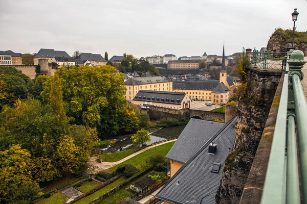 Luxemburgische Altstadt — Stockfoto