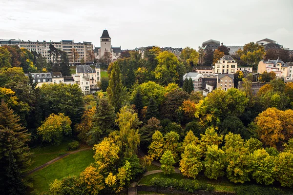 Luxemburg régi város — Stock Fotó