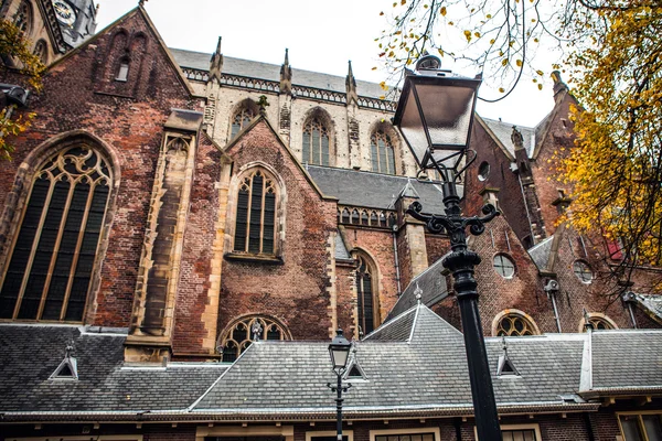 Antica chiesa di Haarlem . — Foto Stock