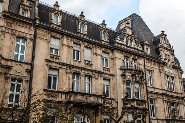 Traditional architecture in Luxembourg. — Stock Photo, Image