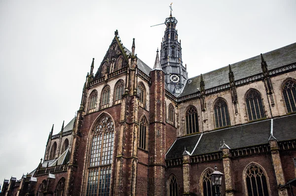 Antica chiesa di Haarlem . — Foto Stock