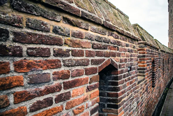 マウデン城城壁。オランダ. — ストック写真