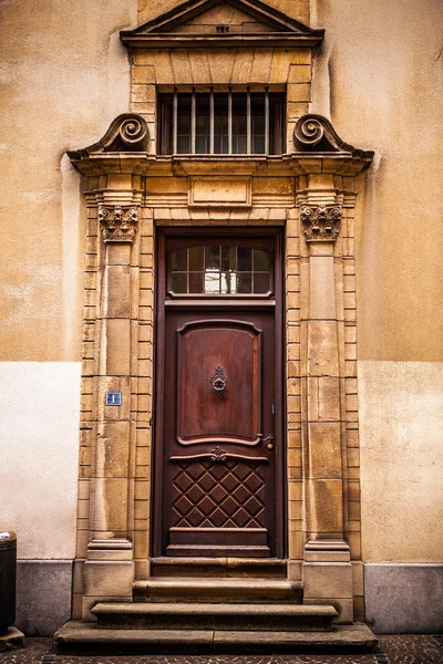 Staré dveře vinobraní — Stock fotografie