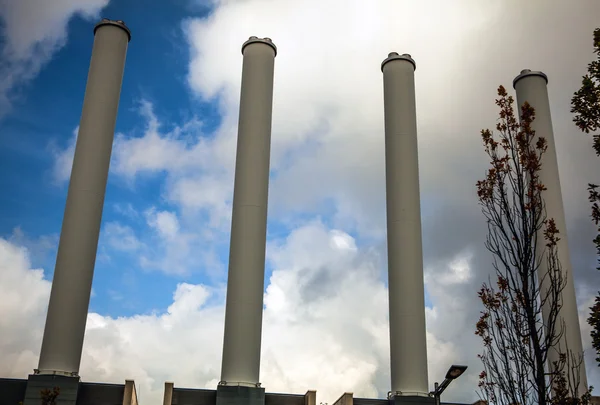 Four columns in Luxembourg city — Stock Photo, Image