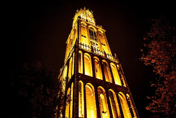 Igreja europeia antiga Utrecht - Holanda . — Fotografia de Stock