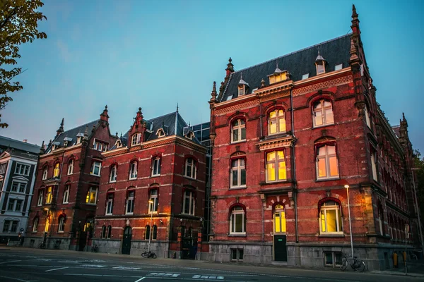 Traditionele Europese architectuur in Utrecht — Stockfoto