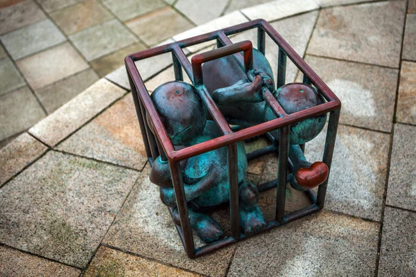 Jardim de esculturas em Scheveningen — Fotografia de Stock