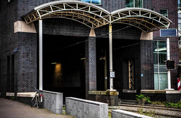 Túnel de tranvía vacío — Foto de Stock