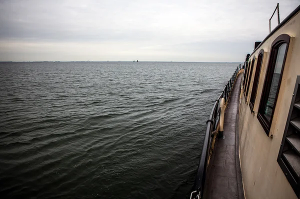 Deck of old ship — Stock Photo, Image