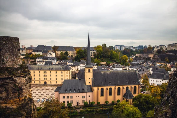 Hagyományos építészet Luxemburgban — Stock Fotó