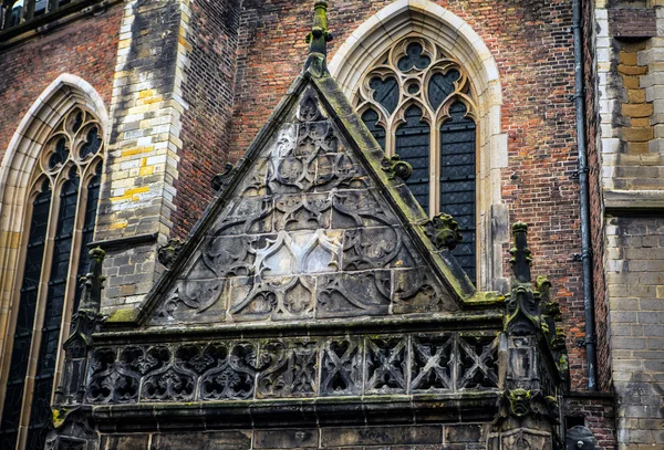 Ancient church in Haarlem — Stock Photo, Image