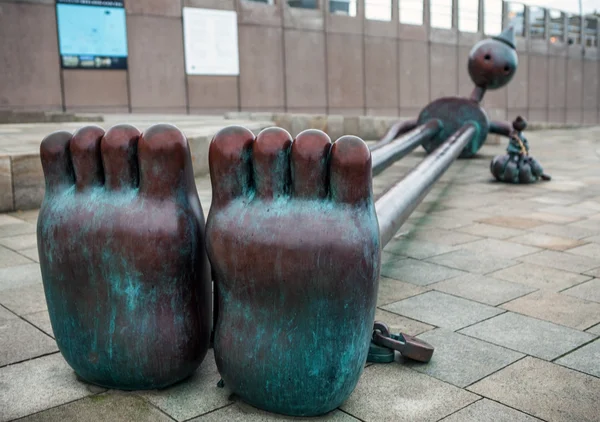 Jardim de esculturas em Scheveningen — Fotografia de Stock