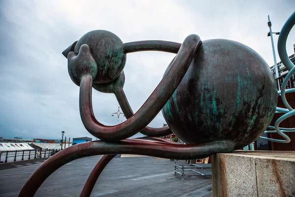 Sculpture garden i Scheveningen — Stockfoto