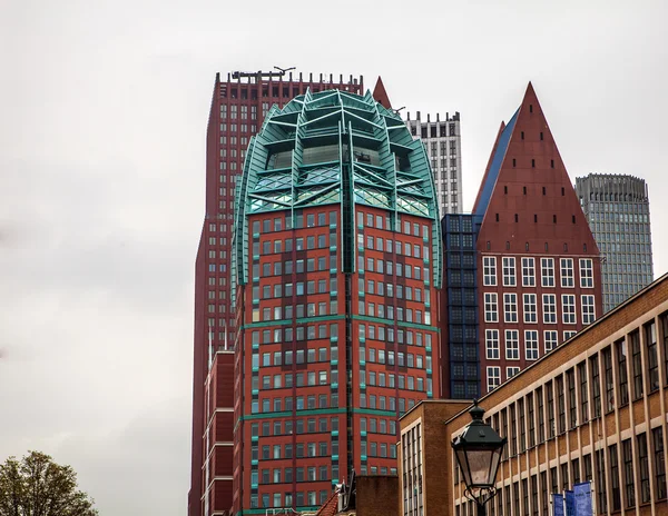 Modern stad arkitekturen i Haag — Stockfoto