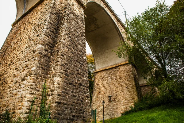 Pont Passerelle ou Viaduc Luxembourg — Photo