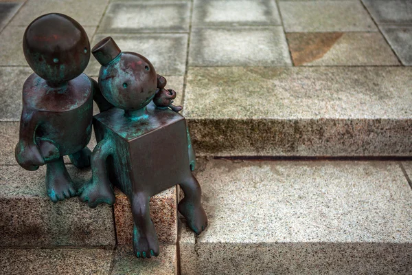 Sculpture garden w Scheveningen — Zdjęcie stockowe