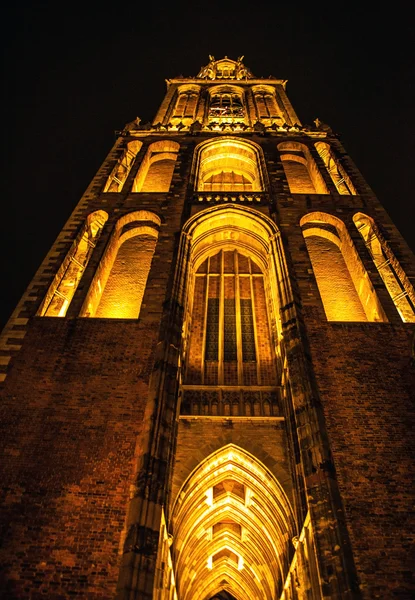 Starożytnego Kościoła Europejskiej Utrecht - Holandia. — Zdjęcie stockowe