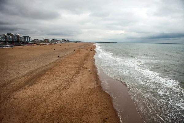 Herfst Beach in Den Haag — Stockfoto