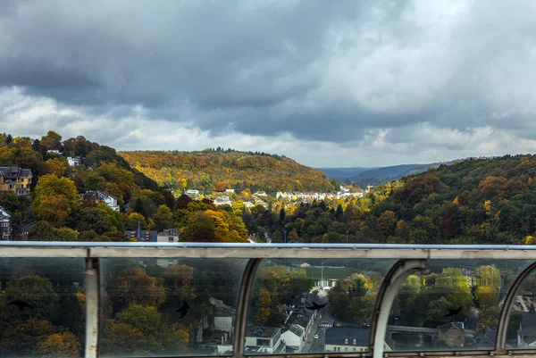 Skyline van de stad Luxemburg — Stockfoto