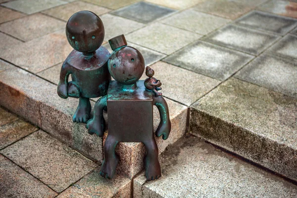 Jardim de esculturas em Scheveningen — Fotografia de Stock