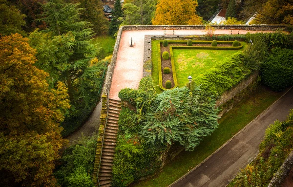 Parque en Luxemburgo vista desde arriba —  Fotos de Stock