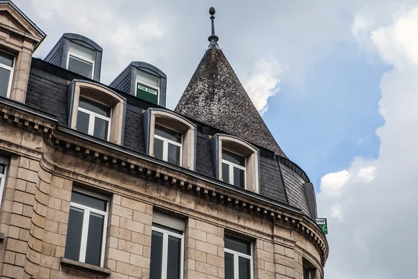 Tradycyjna architektura w Luksemburgu. — Zdjęcie stockowe