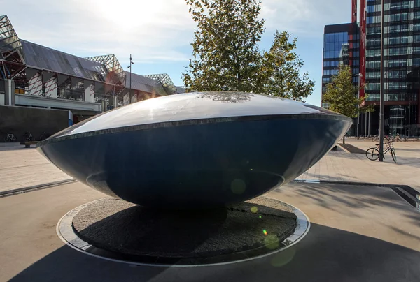 UFO pomník v Almere — Stock fotografie