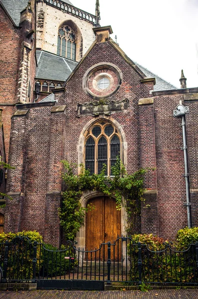 Gamla kyrkan i Haarlem. — Stockfoto