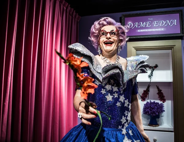 AMSTERDAM, NETHERLANDS - JANUARY 21: Wax famous persons of Madame Tussaud museum on JANUARY 21, 2015 in Amsterdam, Netherlands. It is one of major tourist attraction in Amsterdam. — Stok fotoğraf