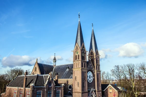 Catholic church in Duivendrecht, Amsterdam. — Stock Fotó