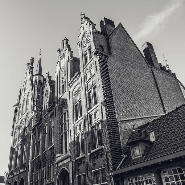 Antik Bina Ortaçağ Brugge, Belçika.