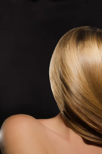 Schöne glättete Haare für Frauen — Stockfoto