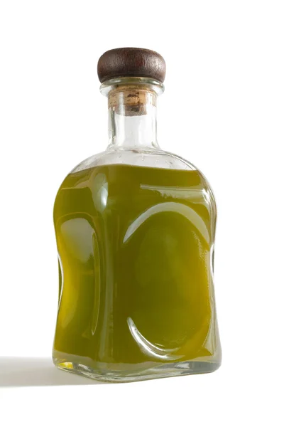 Aceite de oliva botella — Foto de Stock