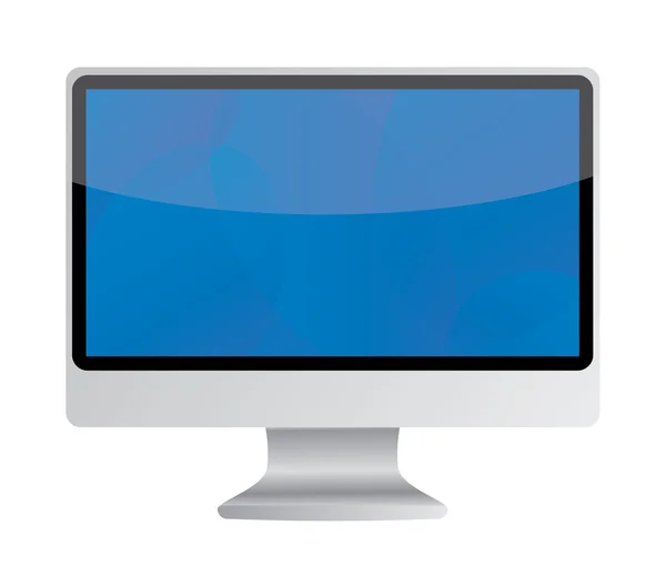 Modern computer display — Stock Vector