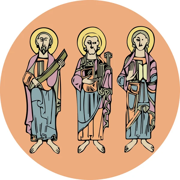 Saint-figuur — Stockvector