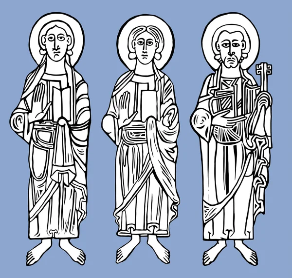 Saint-figuur — Stockvector