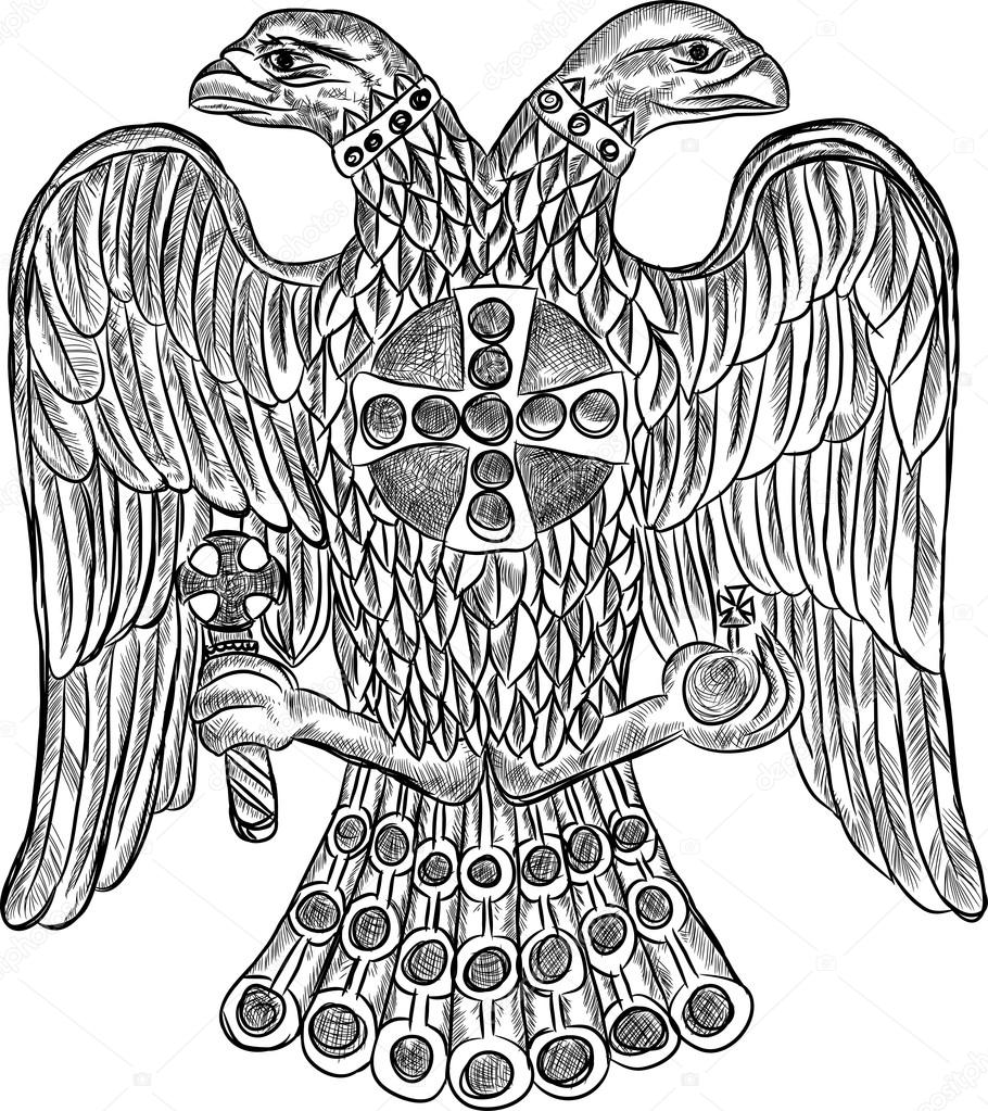 Byzantine double headed eagle